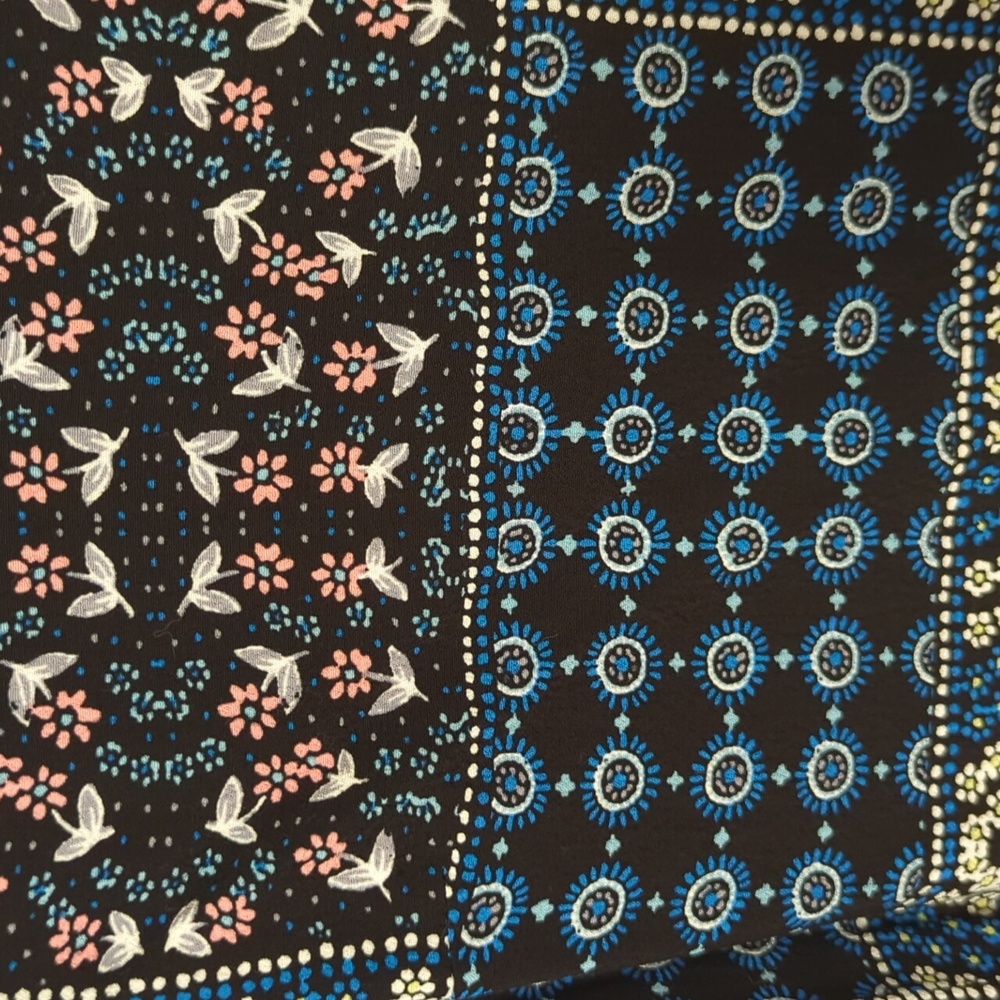 NWT Loft Dress patchwork pattern - Picture 4 of 11